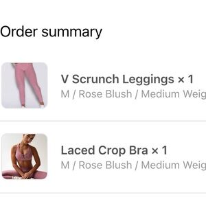 Bombshell Sportswear Rose Blush Set